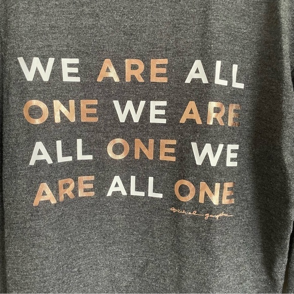 Spiritual Gangster All One Savasana sweater, size small - Picture 15 of 15